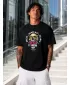 Herren-T-Shirt DSTREET NX1014R-BK-O SCHWARZ