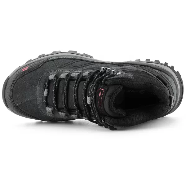  Outdoor-Schuhe ALPINE PRO UBEME DUNKLES ECHTES GRAU 