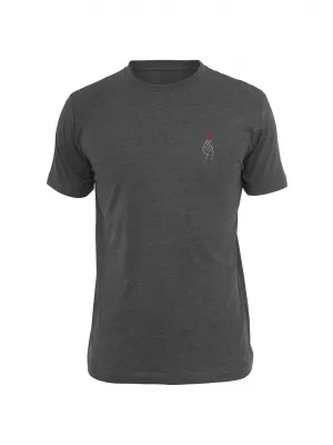 Herren-T-Shirt URBAN CLASSICS TB8997-00091 HOLZKOHLE