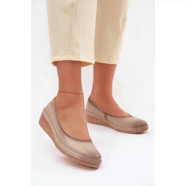  Damen-Stiefeletten VINCEZA 39987 BEIGE 