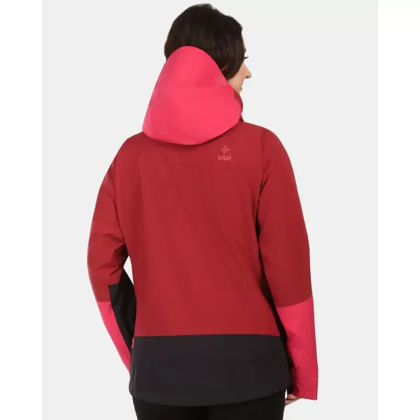  Damen-Hardshelljacke KILPI MAMBA-W 1L0101KI DUNKELROT 