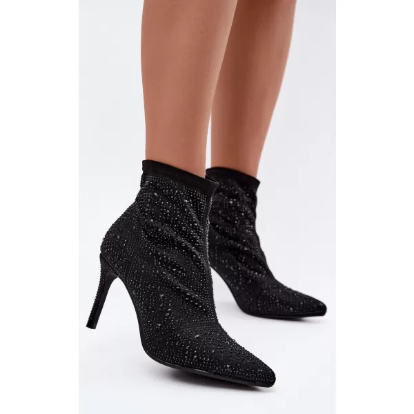  Damenstiefel S.BARSKI HY62-8138 SCHWARZ 