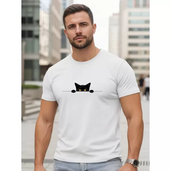  Herren-T-Shirt DSTREET NX5102R-WH WEIß 
