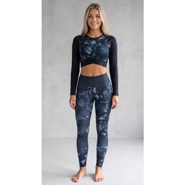  Premium-Leggings für Damen (neue Größen) ALTISPORT VOJ/ALW110LEG05 SCHWARZ 