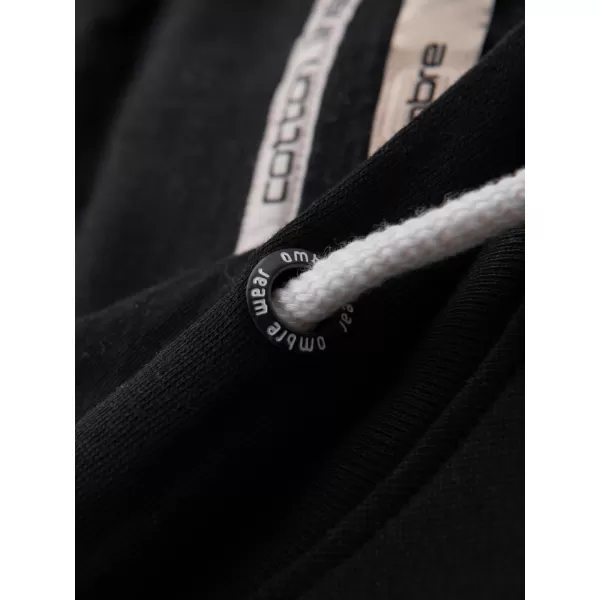  Herren-Sweatshirt OMBRE OM-SSBN-0270 SCHWARZ 