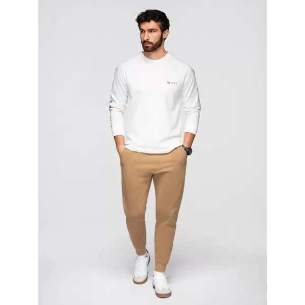  Herren-Jogginghose OMBRE OM-PABS-0305 BRAUN 