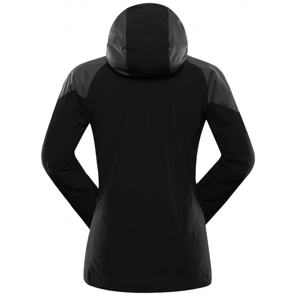  Outdoor-Jacke für Damen ALPINE PRO TEMUNA SCHWARZ 