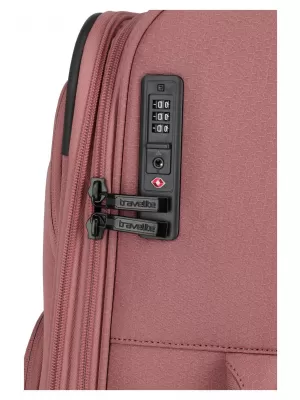 Koffer TRAVELITE Kick Off 4w M exp ROSE