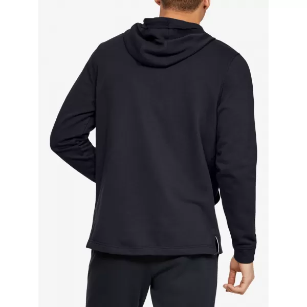  Herren-Sweatshirt UNDER ARMOUR SPORTSTYLE TERRY LOGO HOODIE 1348520-001 SCHWARZ 