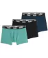 Herren-Boxershorts PUMA MEN BOXERS 3P 94713011 GRÜNE KOMBINATION