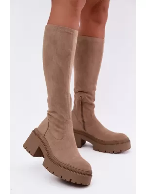 Damenstiefel BOTO 9671A-1 KHAKI