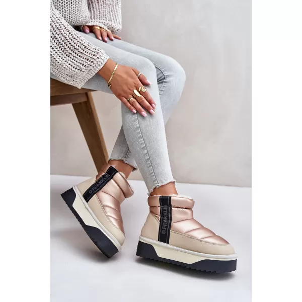  Schneemänner für Frauen D.FRANKLIN DFSH371010 BEIGE 