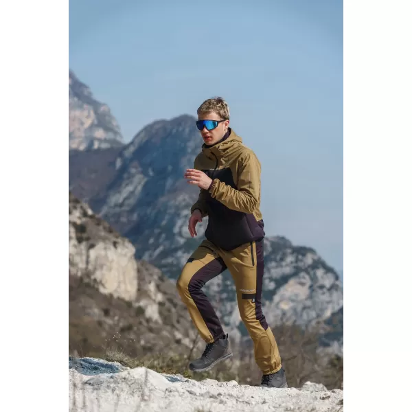  Wasserdichte Multisporthose für Herren NORDBLANC RIDGEWALK NBSPM8325 BRAUN 