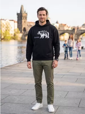 Herren-Sweatshirt ALTISPORT ALM193422 SCHWARZ