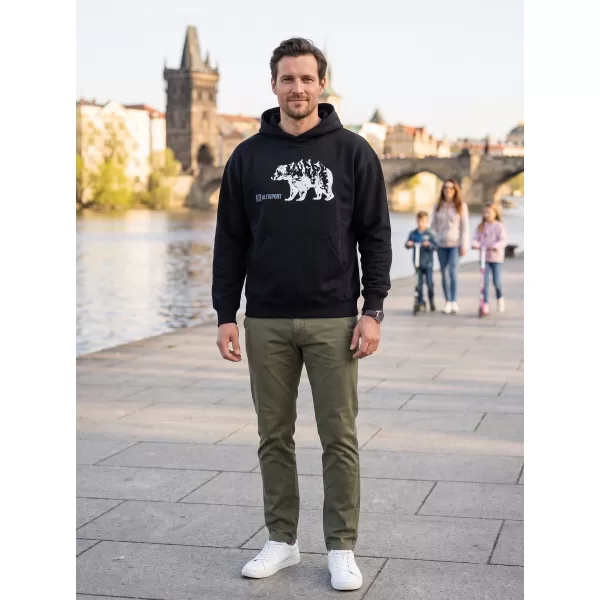  Herren-Sweatshirt ALTISPORT ALM193422 SCHWARZ 