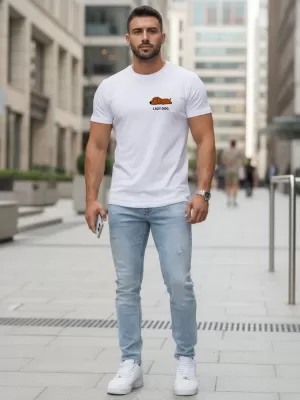 Herren-T-Shirt DSTREET NX5096R-WH WEIß