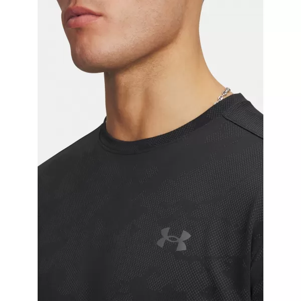  Herren-T-Shirt UNDER ARMOUR TECH VENT JCQRD SS 1390047-001 SCHWARZ 