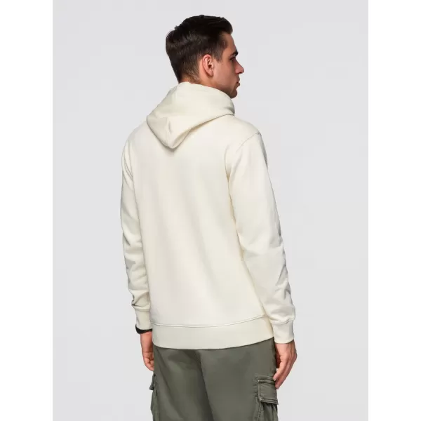  Herren-Sweatshirt OMBRE OM-SSBN-0270 CREME 