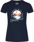 Damen-T-Shirt NORDBLANC STARLIGHT NBSLT8176 DUNKELBLAU