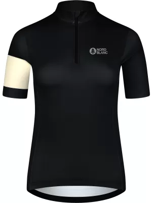 Damen-Radtrikot NORDBLANC ENTHUSIAST NBSLF8084 SCHWARZ