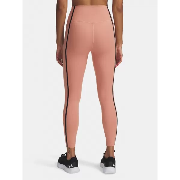  Leggings für Damen UNDER ARMOUR MERIDIAN PIPED ANKLE LEG 6005411-696 ROSA 