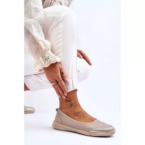  Ballerinas für Damen EVENTO 21PB32-3621 BEIGE 