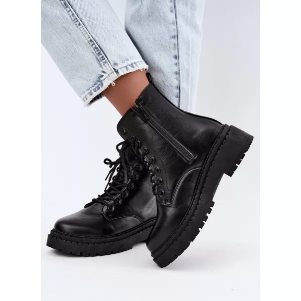  Damen-Stiefeletten BIG STAR SHOES UU274816 SCHWARZ 
