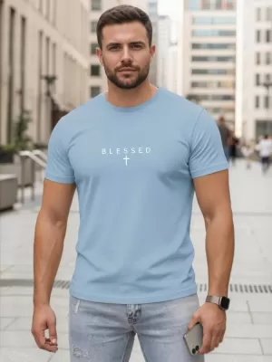 Herren-T-Shirt DSTREET NX5124R-SK HELLBLAU
