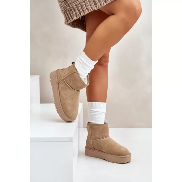  Schneemänner für Frauen BOTO NN605 KHAKI 