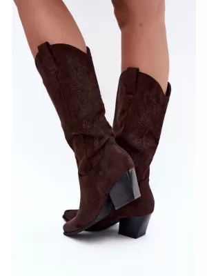 Damenstiefel BOTO 7627A BRAUN