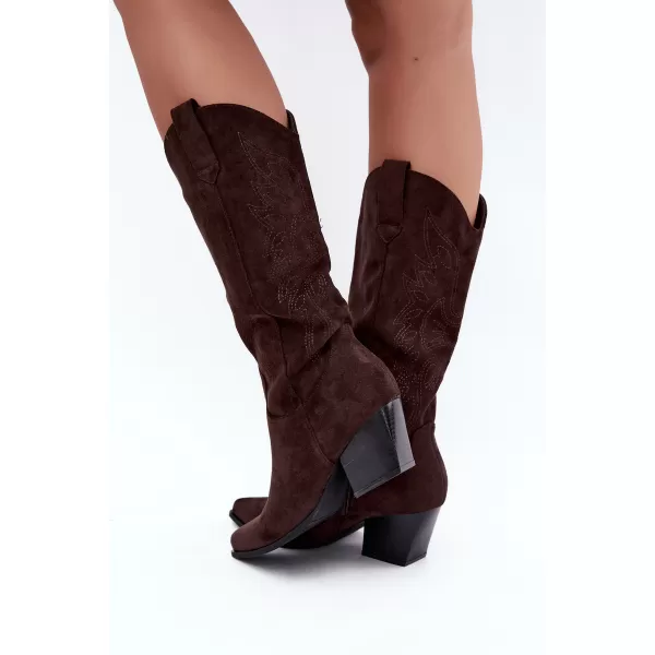  Damenstiefel BOTO 7627A BRAUN 