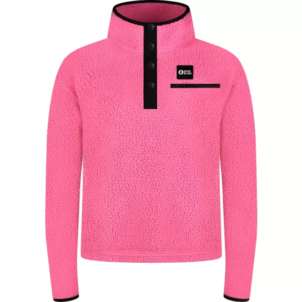  Fleece-Sweatshirt für Damen NORDBLANC BOLETUS NBSFL8378 ROSA 