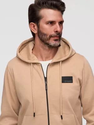 Herren-Sweatshirt OMBRE OM-SSZP-0256 SAND
