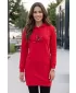 Erweitertes Damen-Sweatshirt ALTISPORT ALW091419 ROT