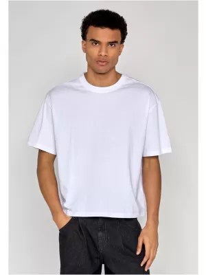 Herren-T-Shirt URBAN CLASSICS TB8398-00220 WEIß