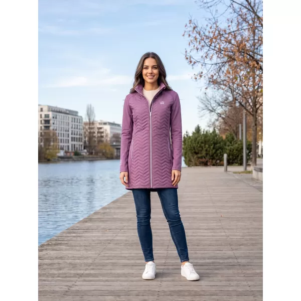  Hybridmantel für Damen ALTISPORT IRYSA LILA 