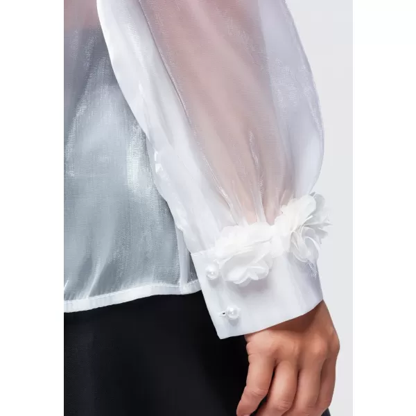  Damenbluse OMBRE OW-TS-E0086 WEIß 