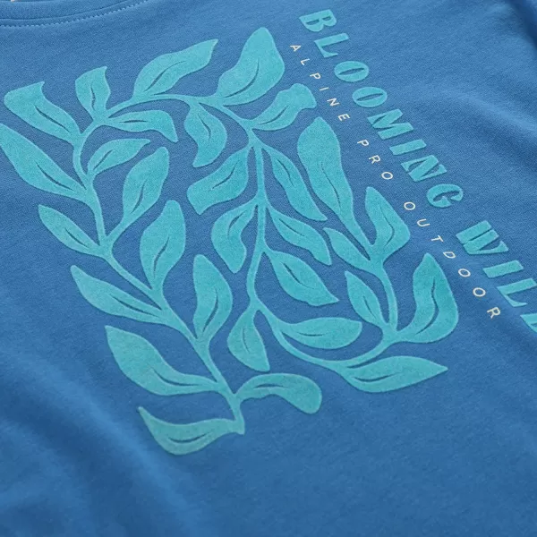  Kinder-T-Shirt ALPINE PRO ECCO 2 VALLARTA BLUE PC-VARIANTE 