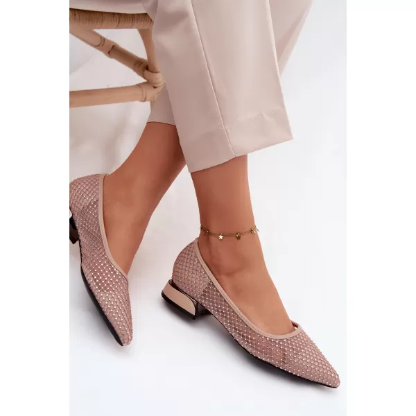  Ballerinas für Damen VINCEZA 62294 BEIGE 