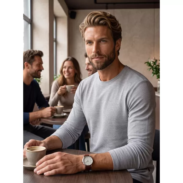  Meliertes T-Shirt für Herren ALPINE PRO NOMAR HOCHHAUS 