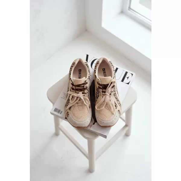  Damen-Sneaker BIG STAR SHOES TT274549 BEIGE 