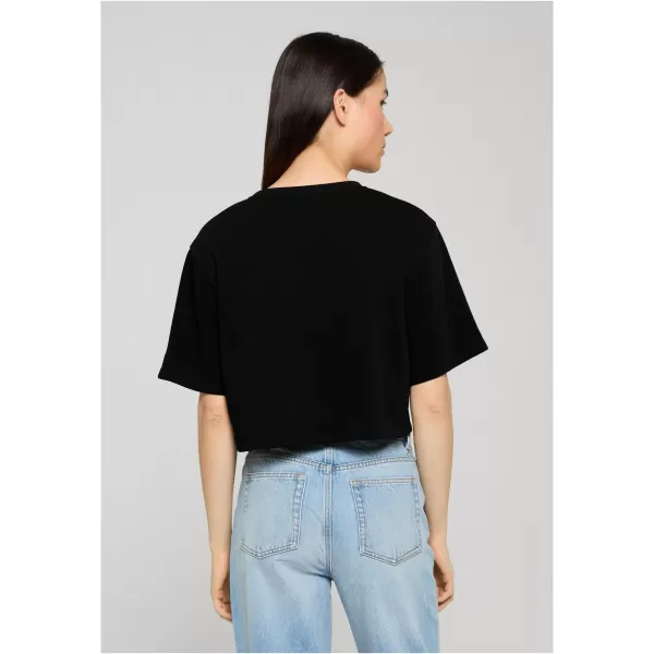  Damen-T-Shirt URBAN CLASSICS TB8288 SCHWARZ 