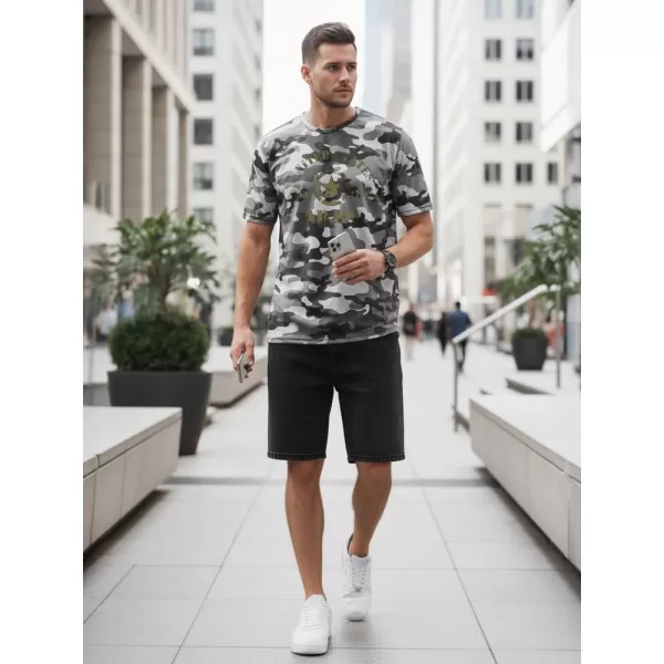  Herren-T-Shirt DSTREET NX2002R-SL-M HELLGRAU 