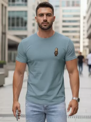Herren-T-Shirt DSTREET NX5101R-SB BLAU