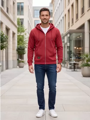 Herren-Sweatshirt ALTISPORT NP/ALMST45001 BURGUND