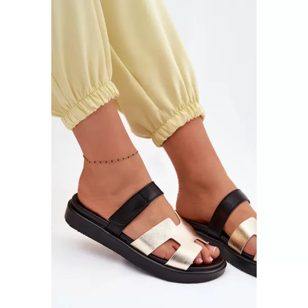  Damenhausschuhe BOTO 26SD18-9807 GOLD 