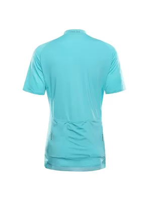 Damen-Radtrikot ALPINE PRO SAGENA 2 CURAÇAO