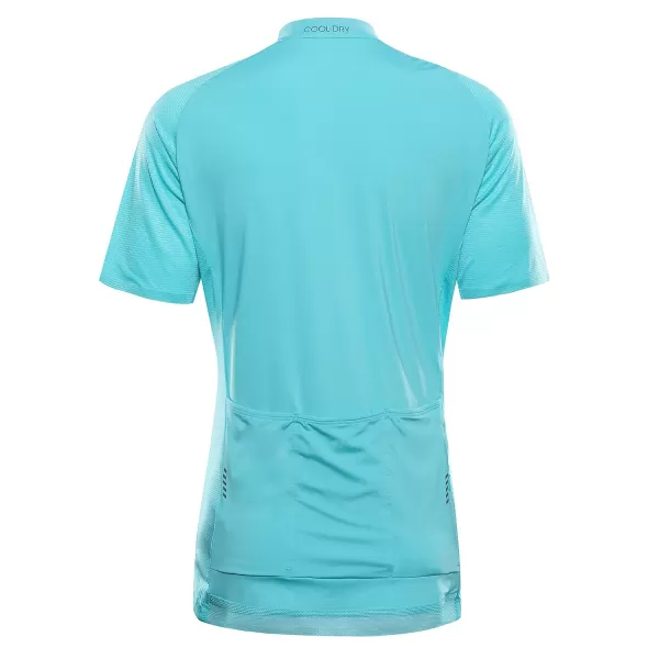  Damen-Radtrikot ALPINE PRO SAGENA 2 CURAÇAO 