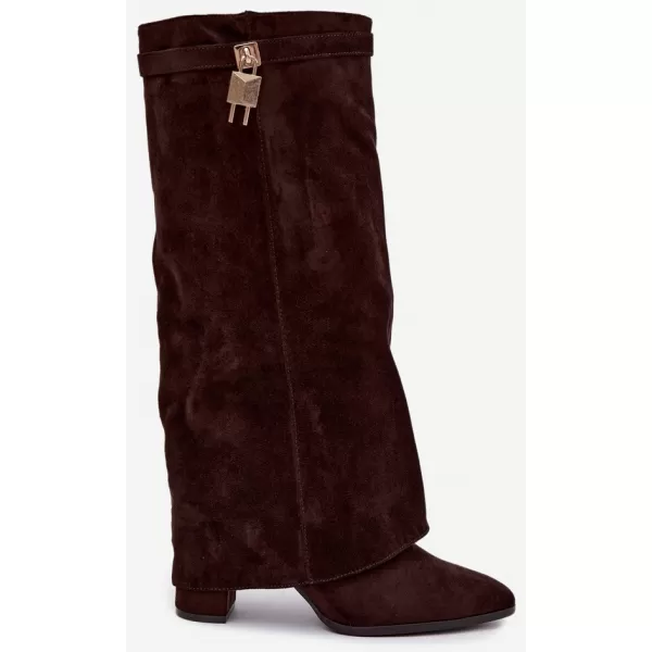  Damenstiefel BOTO NS617P KAFFEE 