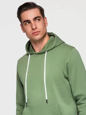 Herren-Sweatshirt OMBRE OM-SSBN-0270 GRÜN